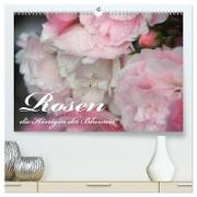 Rosen, die Königin der Blumen (hochwertiger Premium Wandkalender 2024 DIN A2 quer), Kunstdruck in Hochglanz