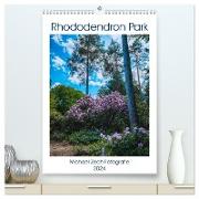Rhododendron Park (hochwertiger Premium Wandkalender 2024 DIN A2 hoch), Kunstdruck in Hochglanz