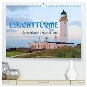 Leuchttürme an Schottlands Westküste (hochwertiger Premium Wandkalender 2024 DIN A2 quer), Kunstdruck in Hochglanz