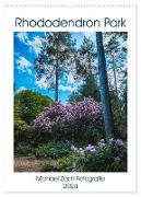 Rhododendron Park (Wandkalender 2024 DIN A2 hoch), CALVENDO Monatskalender
