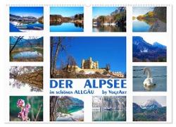 Der Alpsee im schönen Allgäu (Wandkalender 2024 DIN A2 quer), CALVENDO Monatskalender