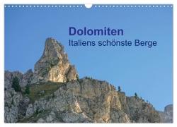 Dolomiten Italiens schönste Berge (Wandkalender 2024 DIN A3 quer), CALVENDO Monatskalender