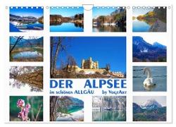 Der Alpsee im schönen Allgäu (Wandkalender 2024 DIN A4 quer), CALVENDO Monatskalender