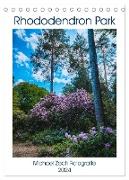 Rhododendron Park (Tischkalender 2024 DIN A5 hoch), CALVENDO Monatskalender
