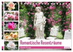 Romantische Rosenträume (Tischkalender 2024 DIN A5 quer), CALVENDO Monatskalender