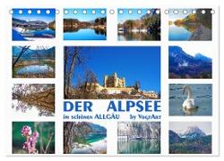 Der Alpsee im schönen Allgäu (Tischkalender 2024 DIN A5 quer), CALVENDO Monatskalender