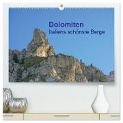 Dolomiten Italiens schönste Berge (hochwertiger Premium Wandkalender 2024 DIN A2 quer), Kunstdruck in Hochglanz