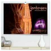 Jordanien - Wüstenzauber & Weltwunder (hochwertiger Premium Wandkalender 2024 DIN A2 quer), Kunstdruck in Hochglanz