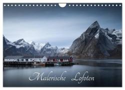 Malerische Lofoten (Wandkalender 2024 DIN A4 quer), CALVENDO Monatskalender