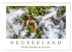 Neuseeland - Heiße Quellen & Geysire (Wandkalender 2024 DIN A4 quer), CALVENDO Monatskalender