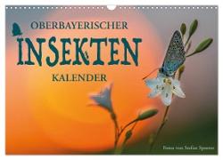 Oberbayerischer Insekten Kalender (Wandkalender 2024 DIN A3 quer), CALVENDO Monatskalender