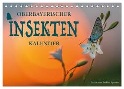 Oberbayerischer Insekten Kalender (Tischkalender 2024 DIN A5 quer), CALVENDO Monatskalender