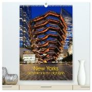 New Yorks architektonische Highlights (hochwertiger Premium Wandkalender 2024 DIN A2 hoch), Kunstdruck in Hochglanz