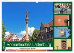 Romantisches Ladenburg - Römerstadt am Neckar (Wandkalender 2024 DIN A2 quer), CALVENDO Monatskalender