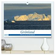 Grönland - Ilulissat und die Diskobucht (hochwertiger Premium Wandkalender 2024 DIN A2 quer), Kunstdruck in Hochglanz