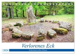 Verlorenes Eck - Geheimnisvolles Elsass (Tischkalender 2024 DIN A5 quer), CALVENDO Monatskalender