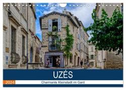 Uzés - Charmante Kleinstadt im Gard (Wandkalender 2024 DIN A4 quer), CALVENDO Monatskalender