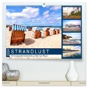 STRANDLUST Insel Rügen (hochwertiger Premium Wandkalender 2024 DIN A2 quer), Kunstdruck in Hochglanz