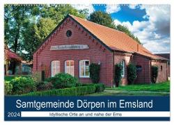 Samtgemeinde Dörpen im Emsland (Wandkalender 2024 DIN A2 quer), CALVENDO Monatskalender