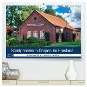 Samtgemeinde Dörpen im Emsland (hochwertiger Premium Wandkalender 2024 DIN A2 quer), Kunstdruck in Hochglanz