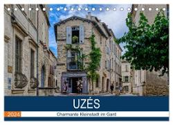 Uzés - Charmante Kleinstadt im Gard (Tischkalender 2024 DIN A5 quer), CALVENDO Monatskalender
