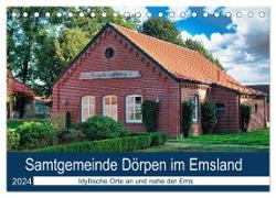 Samtgemeinde Dörpen im Emsland (Tischkalender 2024 DIN A5 quer), CALVENDO Monatskalender