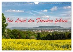 Ins Land der Franken fahren (Wandkalender 2024 DIN A4 quer), CALVENDO Monatskalender
