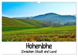 Hohenlohe - Zwischen Stadt und Land (Wandkalender 2024 DIN A3 quer), CALVENDO Monatskalender