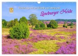 Lüneburger Heide - Wanderung rund um Wilsede und Totengrund (Wandkalender 2024 DIN A3 quer), CALVENDO Monatskalender
