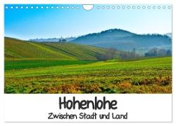 Hohenlohe - Zwischen Stadt und Land (Wandkalender 2024 DIN A4 quer), CALVENDO Monatskalender