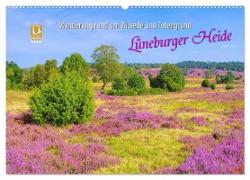 Lüneburger Heide - Wanderung rund um Wilsede und Totengrund (Wandkalender 2024 DIN A2 quer), CALVENDO Monatskalender