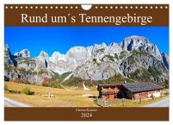 Rund um´s Tennengebirge (Wandkalender 2024 DIN A4 quer), CALVENDO Monatskalender