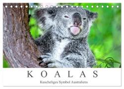Koalas - Kuscheliges Symbol Australiens (Tischkalender 2024 DIN A5 quer), CALVENDO Monatskalender