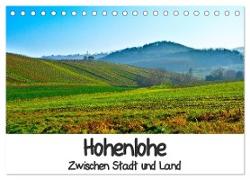 Hohenlohe - Zwischen Stadt und Land (Tischkalender 2024 DIN A5 quer), CALVENDO Monatskalender