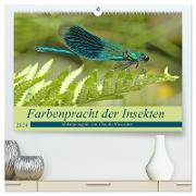Farbenpracht der Insekten (hochwertiger Premium Wandkalender 2024 DIN A2 quer), Kunstdruck in Hochglanz