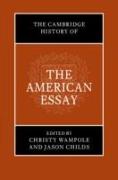 The Cambridge History of the American Essay