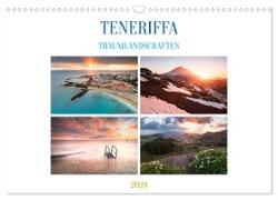 Teneriffa Traumlandschaften (Wandkalender 2024 DIN A3 quer), CALVENDO Monatskalender