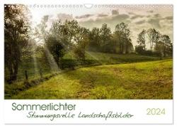 Sommerlichter - Stimmungsvolle Landschaftsbilder (Wandkalender 2024 DIN A3 quer), CALVENDO Monatskalender