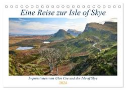 Eine Reise zur Isle of Skye (Tischkalender 2024 DIN A5 quer), CALVENDO Monatskalender