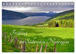 Frühling im Südwesten Norwegens (Tischkalender 2024 DIN A5 quer), CALVENDO Monatskalender