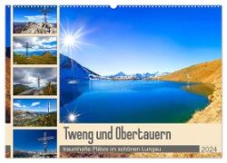 Tweng und Obertauern (Wandkalender 2024 DIN A2 quer), CALVENDO Monatskalender