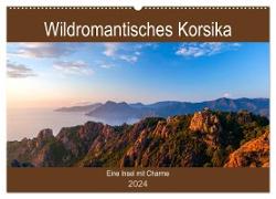 Wildromatisches Korsika (Wandkalender 2024 DIN A2 quer), CALVENDO Monatskalender