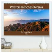 Wildromatisches Korsika (hochwertiger Premium Wandkalender 2024 DIN A2 quer), Kunstdruck in Hochglanz