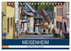 Meisenheim - Die Perle im Glantal (Tischkalender 2024 DIN A5 quer), CALVENDO Monatskalender