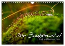 Der Zauberwald - Detailaufnahmen (Wandkalender 2024 DIN A4 quer), CALVENDO Monatskalender