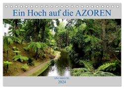 São Miguel Ein Hoch auf die Azoren (Tischkalender 2024 DIN A5 quer), CALVENDO Monatskalender