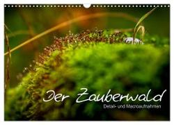 Der Zauberwald - Detailaufnahmen (Wandkalender 2024 DIN A3 quer), CALVENDO Monatskalender