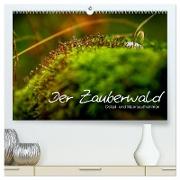 Der Zauberwald - Detailaufnahmen (hochwertiger Premium Wandkalender 2024 DIN A2 quer), Kunstdruck in Hochglanz
