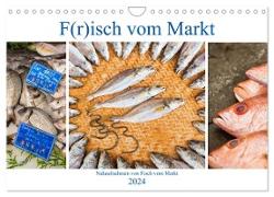 F(r)isch vom Markt (Wandkalender 2024 DIN A4 quer), CALVENDO Monatskalender