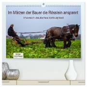Im Märzen der Bauer die Rösslein anspannt (hochwertiger Premium Wandkalender 2024 DIN A2 quer), Kunstdruck in Hochglanz